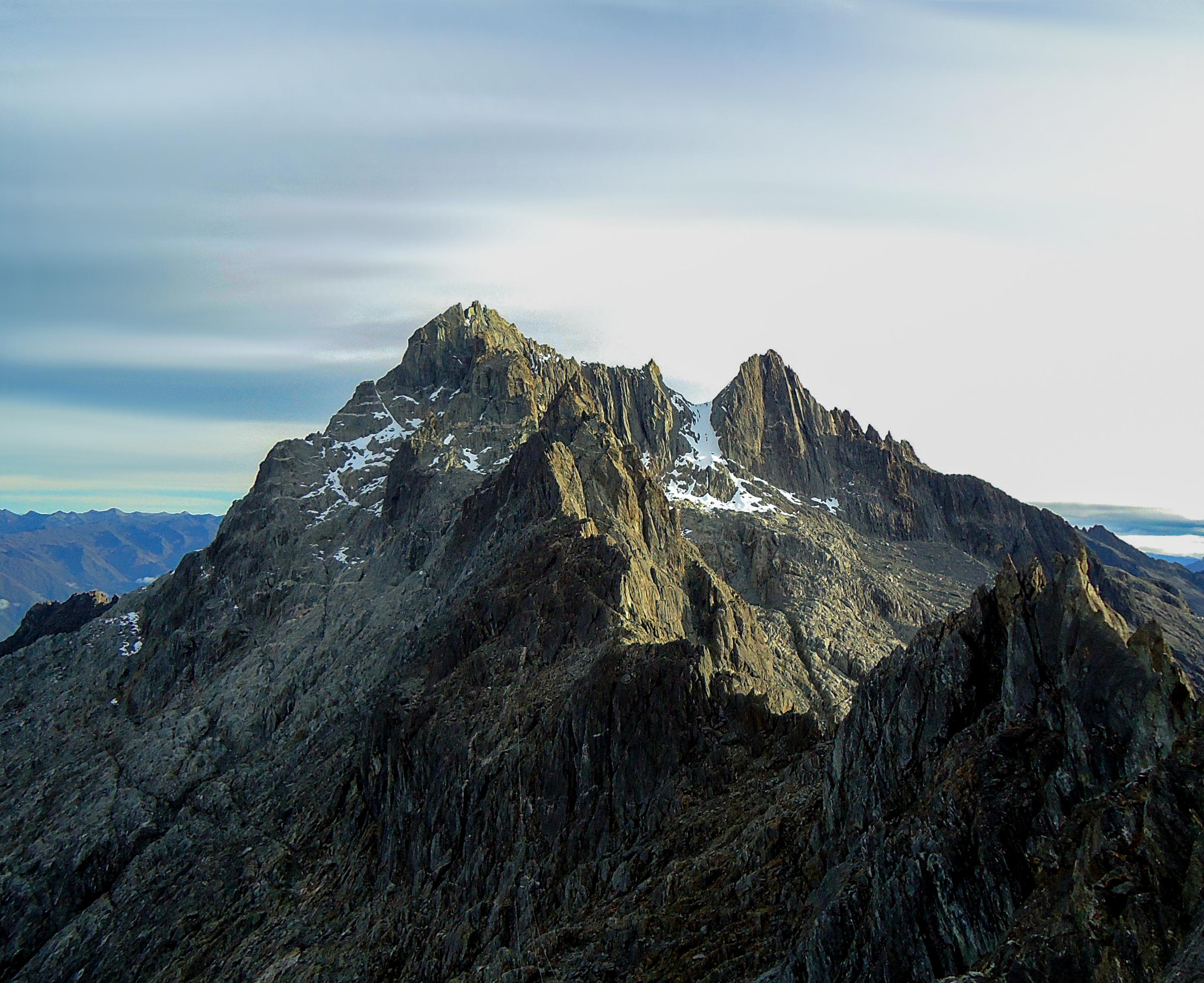 Pico Bolívar en Mérida, Venezuela